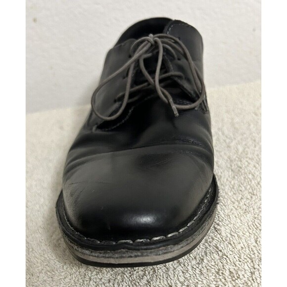 Steve Madden Men's Size 11 Harpoon Derby Oxford Black Shoes Lace-up - Picture 10 of 16